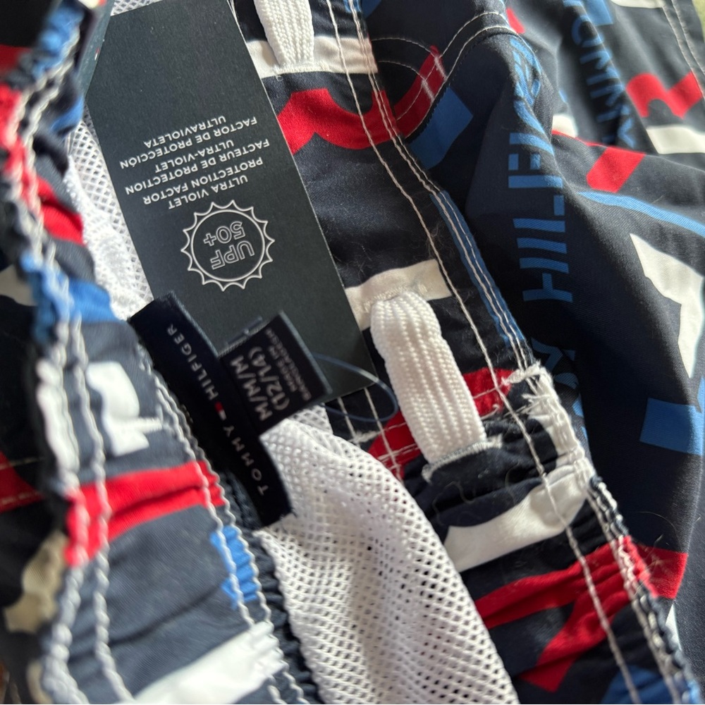 NWT Tommy Hilfiger boys swim trunks - size 12-14 - Picture 2 of 4